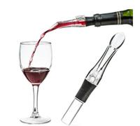 Tapones para vino, acrílico, aireador de vino, vertedor, aireador, tapa de decantador rojo, tapón de boquilla, dispensador de boca de botella (estilo 2)