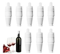 Tapones para vino | Sellador reutilizable, tapones de silicona para botellas de champán | para cerveza, casa, viaje, bar, restaurante, cocina y almuerzo