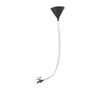 Tapones para vino, vertedor, embudo de llenado de plástico, para cerveza, vino, líquido, para fiesta, bar, festivales, manguera para válvula de cumpleaños, decantador F7Y6 (A)