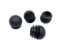 Tapones redondos de plástico antideslizantes for patas silla, protectores suelo, accesorios for muebles, tapas extremo abovedadas, 16-32 mm, 1-100 unidades(22mm frosting,1 Pcs)