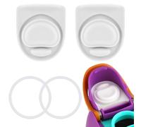 Tapones Repuesto con Anillos Sellado Botellas para Owala 40/32 oz, Piezas Repuesto Tapas Botellas Agua con O-Ring para 19/24/25/32/40oz Accesorios Tapón Junta FA04D