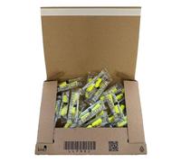 Tapones reutilizables 3M para los oídos, 20 pares, color azul y amarillo