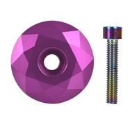Tapones superiores del vástago de la horquilla delantera, cubierta de la bandeja para bicicleta de carretera, cubierta para cuenco para bicicleta ligera - Robusta cubierta para fijación al manillar de