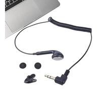 Tapones telescópicos para los oídos - Auriculares con cable, auriculares inalámbricos | Micrófono -automaton -teléfono móvil, auriculares con cable -auriculares, auriculares para escuchar música, ver