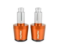 Tapones universales para Extremos de Manillar de Moto 7/8" 22MM para Honda MSX125 Grom SF 2013-2015 Pesas para Extremos de Manillar de,Orange Black