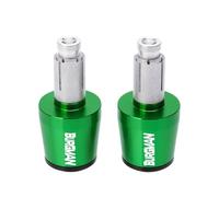 Tapones universales para Extremos de Manillar de Moto 7/8" 22MM para Suzuki Burgman 650 400 125 200 AN650 AN400 AN125 AN200 Pesas para Extremos de Manillar de,Green and Black