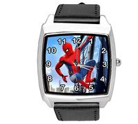 TAPORT® - Reloj de cuarzo para fans de Spiderman E2, color negro