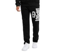 Tapout Active Basic Jogger Pantalones de chándal, Blanco/Negro, L para Hombre, 940004