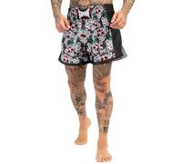 Tapout Bollan Pantalón de Boxe, Negro/Multicolor, XXL Hombres