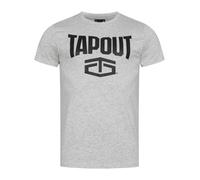 Tapout Camiseta 'Active' gris moteado / negro, Talla L