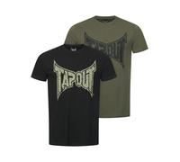 Tapout Camiseta 'Amboyn' caqui / negro S caqui / negro