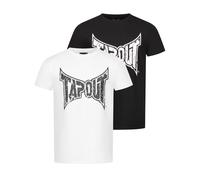 Tapout Camiseta ' AMBOYN ' negro / blanco, Talla XXL