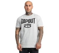 Tapout Camiseta Básica Activa, Gris Y Negro, M para Hombre