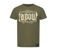 Tapout Camiseta 'CRASHED' oliva / verde oscuro / blanco XXXL oliva / verde oscuro / blanco