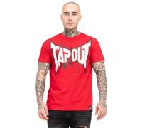 Tapout Camiseta de manga corta para hombre, rojo, negro, blanco, M