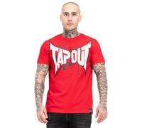Tapout Camiseta de manga corta para hombre, rojo, negro, blanco, M