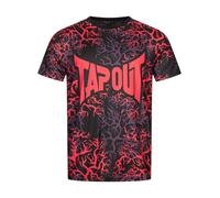 Tapout Camiseta funcional 'Rootstock' lila oscuro / rojo claro / negro S lila oscuro / rojo claro / negro