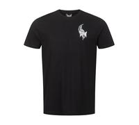 Tapout Camiseta 'Mask' negro / blanco L negro / blanco