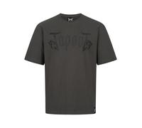 Tapout Camiseta 'Simply Believe' gris oscuro / negro M gris oscuro / negro