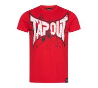 Tapout Camiseta de manga corta para hombre, rojo, negro, blanco, M