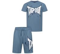 Tapout Chándal 'Dunlab' azul paloma / blanco XL azul paloma / blanco