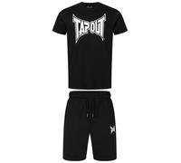 Tapout Chándal 'Fallon' negro / blanco XL negro / blanco