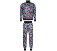 Tapout Chándal 'JOLLAN' azul noche / verde / rojo sangre / negro / blanco, Talla L