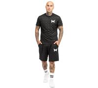 Tapout Chándal 'PHILIOS' negro / blanco M negro / blanco