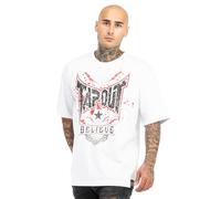 Tapout Camiseta 'Doylen' rojo / negro / blanco M rojo / negro / blanco