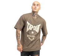 Tapout Doylen Camiseta, Marrón/Arena/Negro, M para Hombre