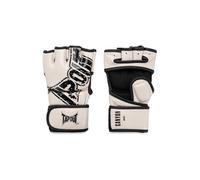 Tapout Guantes de Entrenamiento MMA de Piel (1 par), Color Crudo/Negro, Talla L, 960003