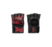 Tapout Guantes deportivos 'MMA Pro Fight' rojo / negro, Talla M