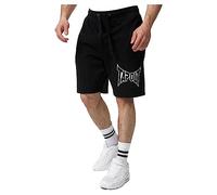 Tapout Lifestyle Basic Shorts Pantalones Cortos, Blanco/Negro, XXL para Hombre