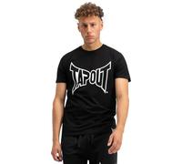 Tapout Lifestyle Basic tee Camiseta, Blanco/Negro, S para Hombre, 940005