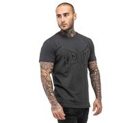 Tapout Camiseta antracita / negro, Talla S