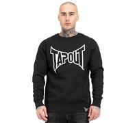 Tapout Marfa Sweater Sudadera, Blanco/Negro, XXXL para Hombre