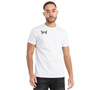 Tapout Camiseta 'OCTAGON' gris / negro / blanco, Talla L