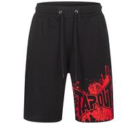 Tapout Pantalón 'Blashed' rojo / negro 31-32 rojo / negro