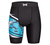 Tapout Pantalón funcional 'Rendall' azul / negro / blanco S azul / negro / blanco