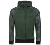 Tapout Sudadera con cremallera deportiva verde L verde