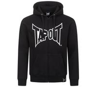 Tapout Sudadera con cremallera ' MARFA' negro / blanco XXXL negro / blanco