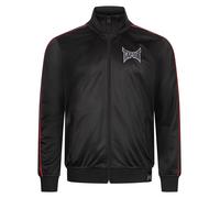 Tapout Sudadera con cremallera ' TARZIANA ' gris / rojo / negro XXL gris / rojo / negro