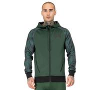 Tapout Training Hoodie Sudadera con Capucha, Verde/Negro, L para Hombre