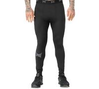 Tapout Training Legging Pantalón Deportivo, Negro/Negro, M Hombres
