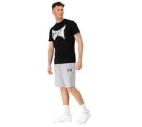 Tapout Walker - Conjunto de camiseta y pantalones cortos para hombre, ajuste normal, color negro/gris marl, XXL