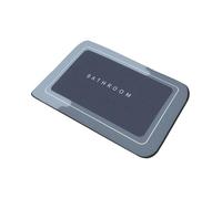 Tappetino da bagno - tappetino da bagno non slip | Tappetini per doccia non slip | Tappeto assorbente | Tappeto da bagno antimicolo di fango diatomee | Pad della vasca da bagno ad asciugatura rapida |