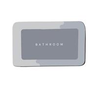 Tappetino da bagno - tappetino da bagno non slip | Tappetini per doccia non slip | Tappeto assorbente | Tappeto da bagno antimicolo di fango diatomee | Pad della vasca da bagno ad asciugatura rapida |