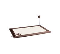 Tappetino in peluche/sisal 70x45cm marrone scuro Trixie