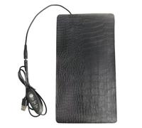 Tappetino Riscaldante Per Rettili - 22 x 15 cm Pannello Riscaldante Regolabile USB | Impermeable Cotone Termico | Riscaldatore Per Lucertole Tartarughe | Mantenimento Temperatura Terrario