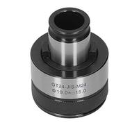 Tapping Collet with Overload Protection, GT24 JIS M24 Tapping Chuck for Japanese Standard CNC Machines, High Speed Steel Collet with M24 Shank and 15mm Square Hole for Safe Tap Rep